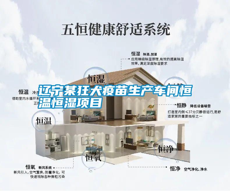 辽宁某狂犬疫苗生产车间恒温恒湿项目