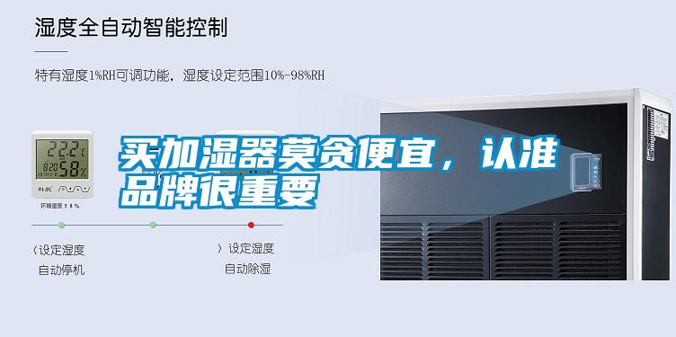 买加湿器莫贪便宜，认准品牌很重要