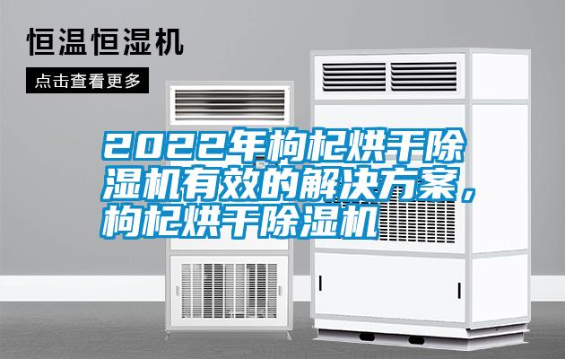 2022年枸杞烘干除湿机有效的解决方案，枸杞烘干除湿机