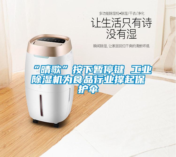 “晴歌”按下暂停键 工业除湿机为食品行业撑起?；ど?></div>
								<div   id=