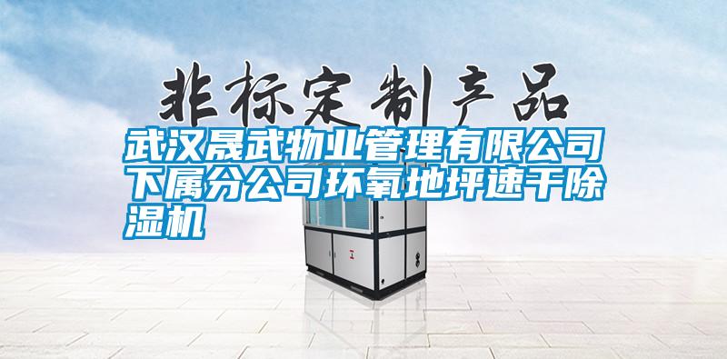 武汉晟武物业管理有限公司下属分公司环氧地坪速干除湿机