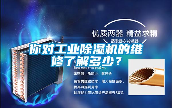 你对工业除湿机的维修了解多少？