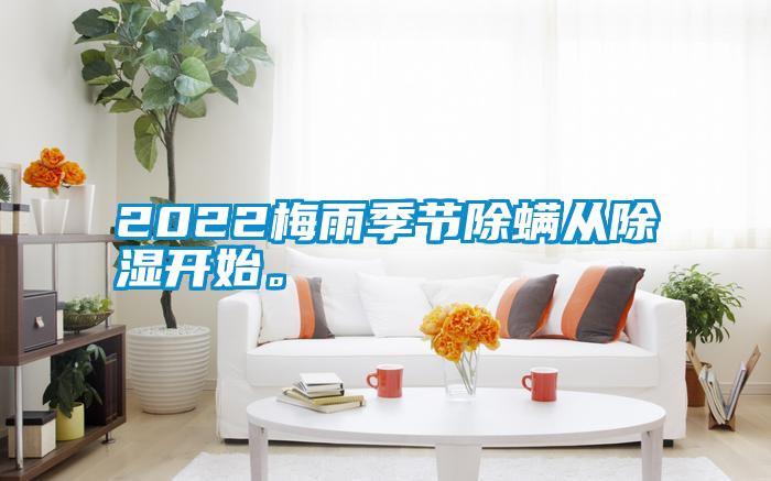 2022梅雨季节除螨从除湿开始。