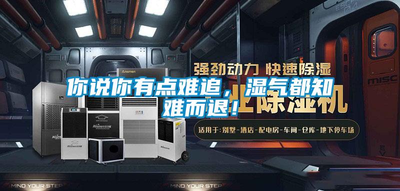 你说你有点难追，湿气都知难而退！