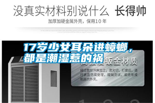17岁少女耳朵进蟑螂，都是潮湿惹的祸