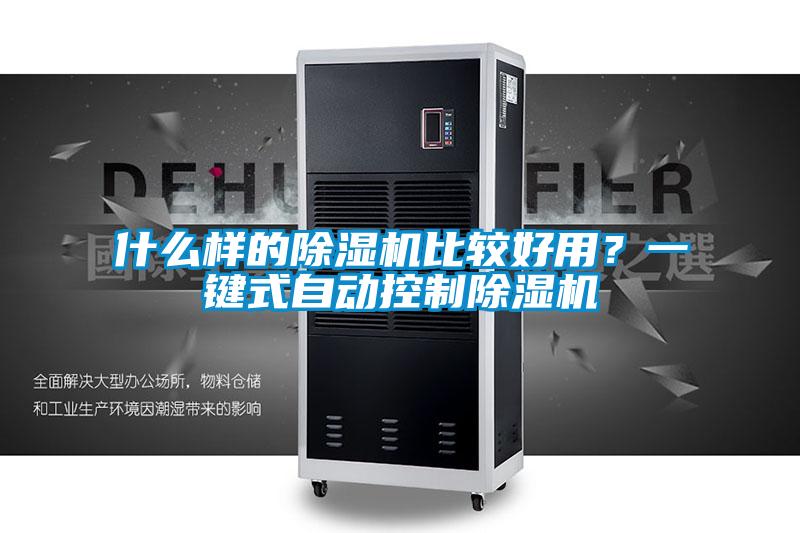 什么样的除湿机比较好用？一键式自动控制除湿机