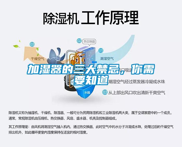加湿器的三大禁忌，你需要知道