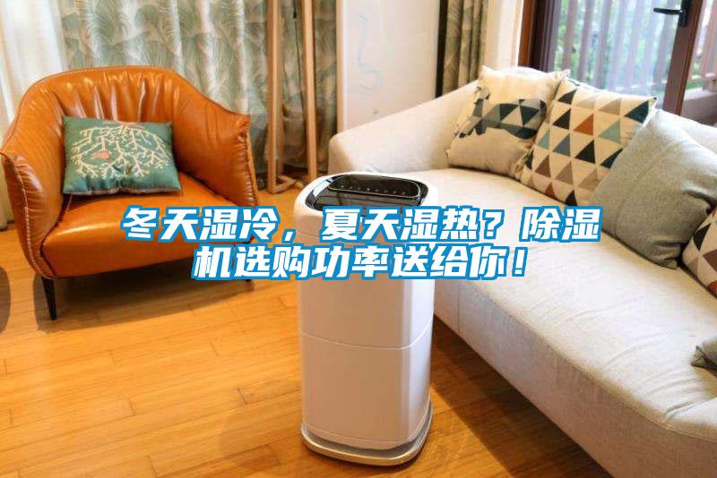 冬天湿冷，夏天湿热？除湿机选购功率送给你！