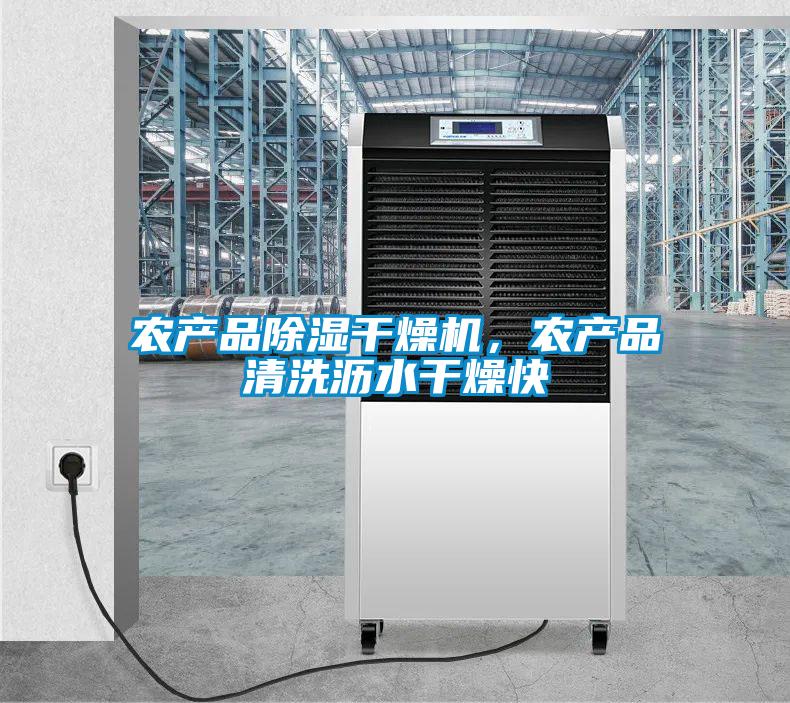 农产品除湿干燥机，农产品清洗沥水干燥快