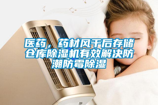 医药，药材风干后存储仓库除湿机有效解决防潮防霉除湿