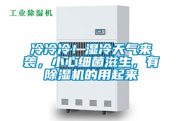 冷冷冷！湿冷天气来袭，小心细菌滋生，有除湿机的用起来