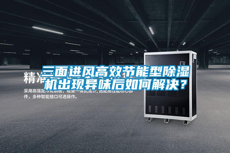 三面进风高效节能型除湿机出现异味后如何解决？