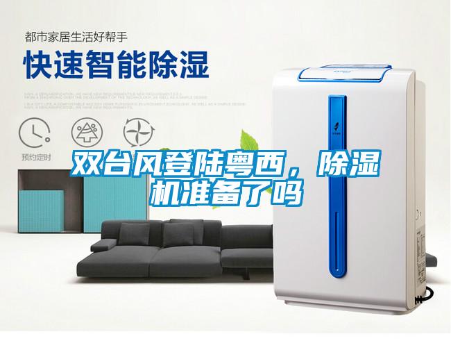 双台风登陆粤西，除湿机准备了吗