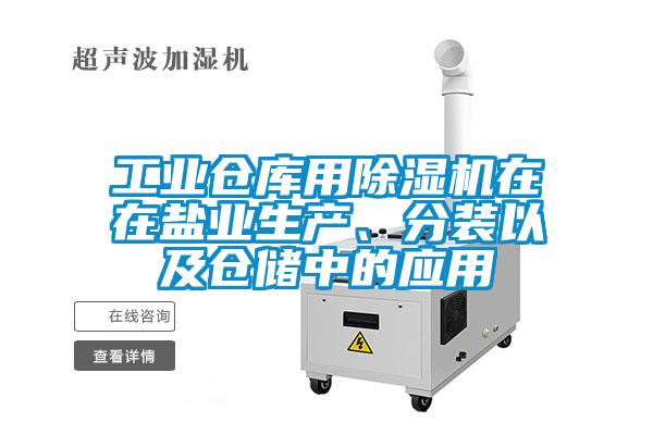 工业仓库用除湿机在在盐业生产、分装以及仓储中的应用