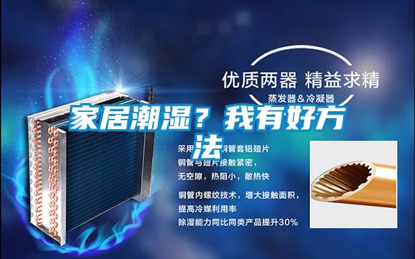 家居潮湿？我有好方法