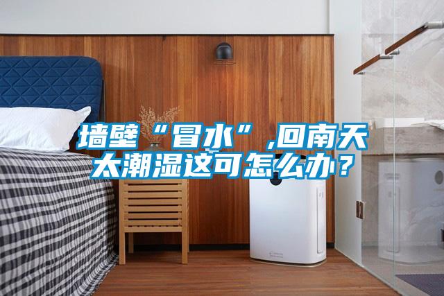 墙壁“冒水”,回南天太潮湿这可怎么办？