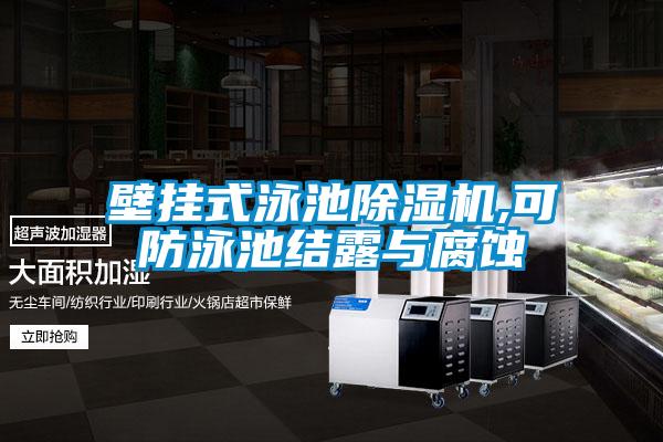 壁挂式泳池除湿机,可防泳池结露与腐蚀