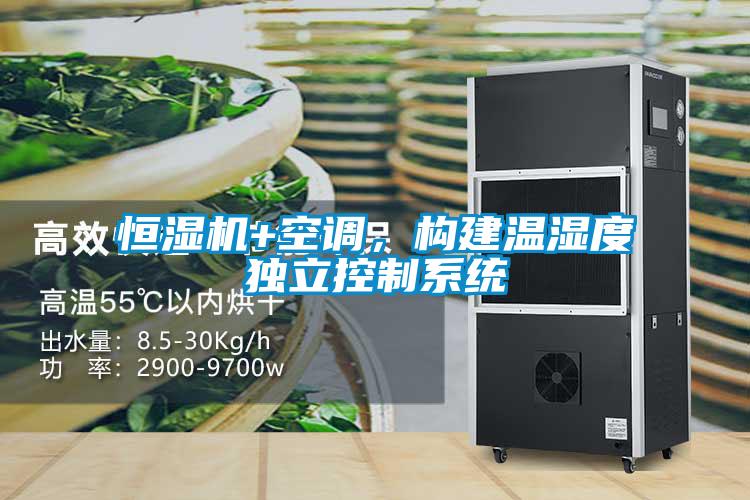 恒湿机+空调，构建温湿度独立控制系统