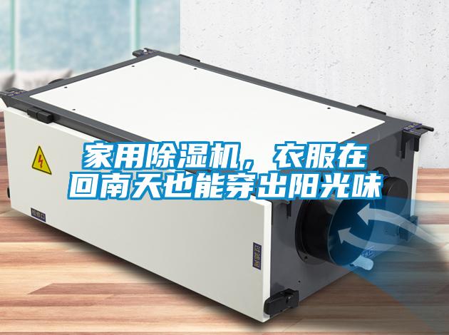 家用除湿机，衣服在回南天也能穿出阳光味