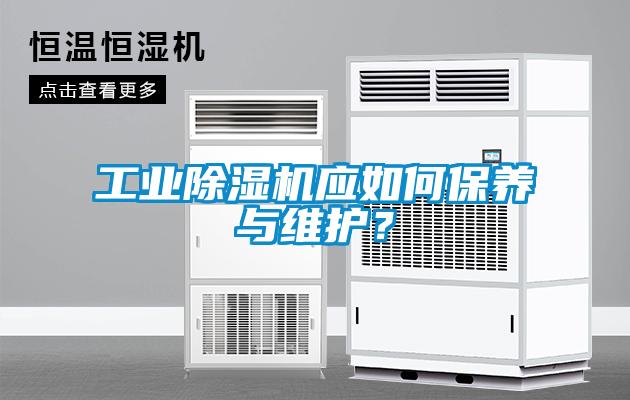 工业除湿机应如何保养与维护？
