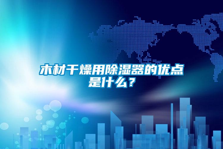 木材干燥用除湿器的优点是什么？