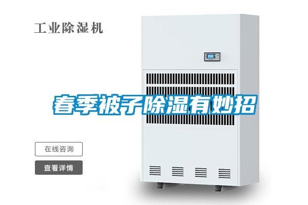 春季被子除湿有妙招