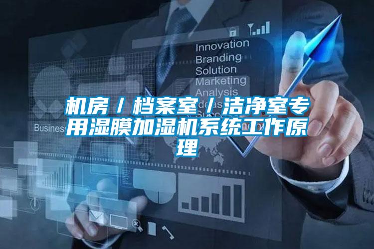 机房/档案室/洁净室专用湿膜加湿机系统工作原理
