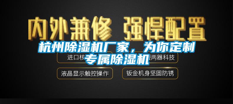杭州除湿机厂家，为你定制专属除湿机