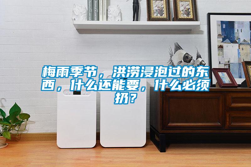 梅雨季节，洪涝浸泡过的东西，什么还能要，什么必须扔？