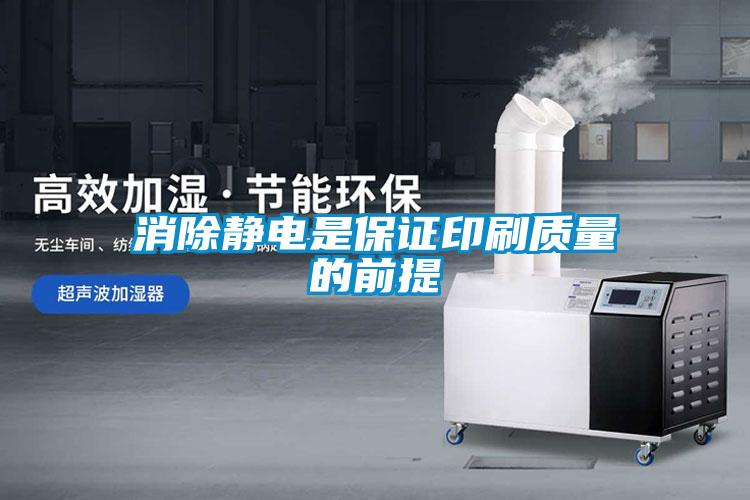 消除静电是保证印刷质量的前提