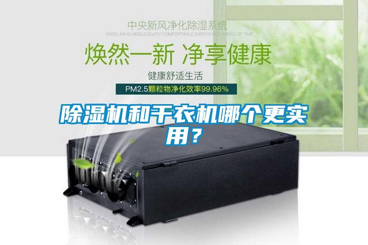 除湿机和干衣机哪个更实用？