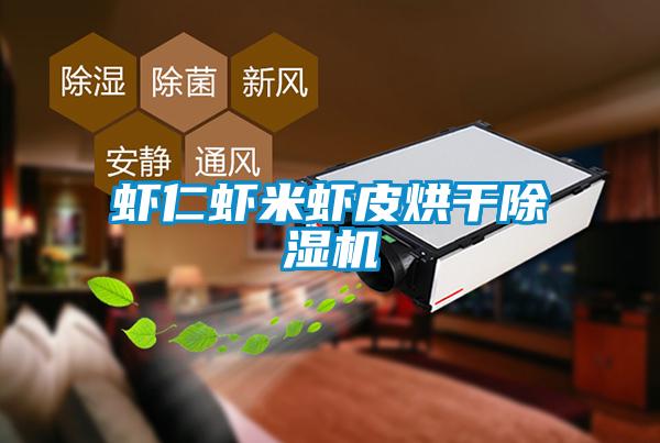 虾仁虾米虾皮烘干除湿机