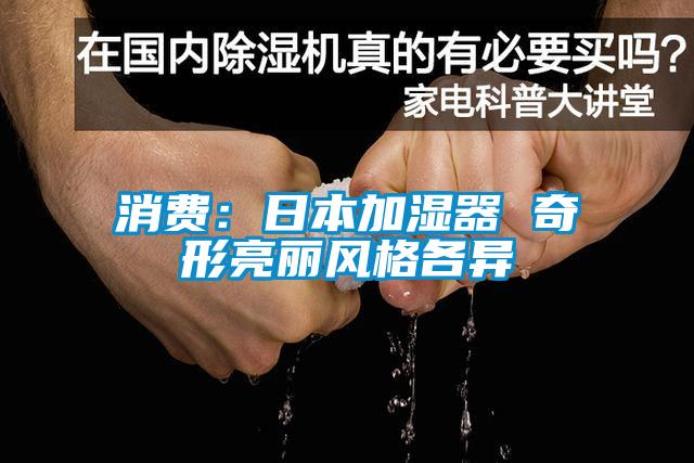 消费:日本加湿器 奇形亮丽风格各异