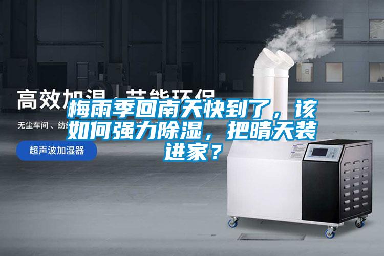 梅雨季回南天快到了，该如何强力除湿，把晴天装进家？