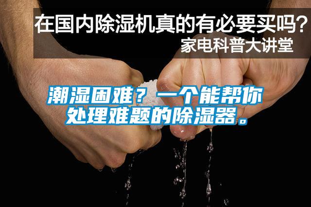潮湿困难？一个能帮你处理难题的除湿器。