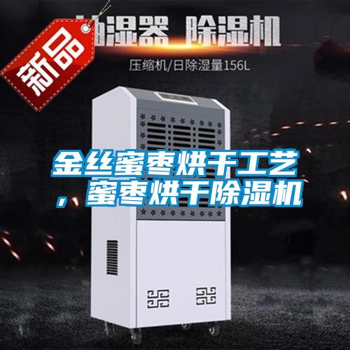 金丝蜜枣烘干工艺，蜜枣烘干除湿机