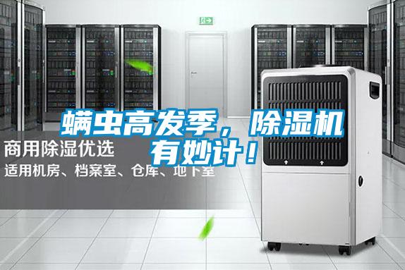 螨虫高发季，除湿机有妙计！