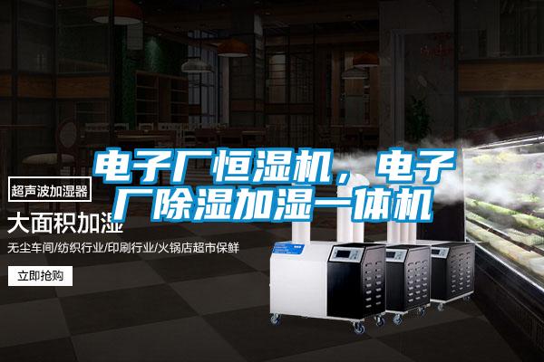 电子厂恒湿机，电子厂除湿加湿一体机