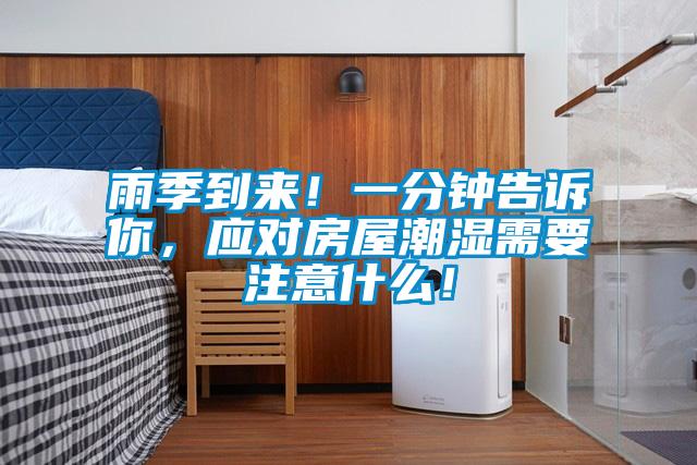 雨季到来！一分钟告诉你，应对房屋潮湿需要注意什么！
