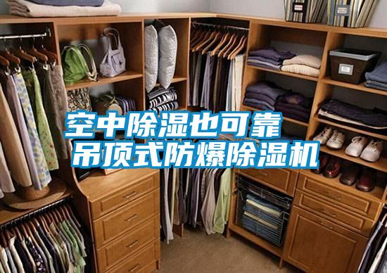 空中除湿也可靠  吊顶式防爆除湿机