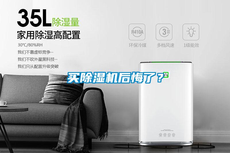 买除湿机后悔了？