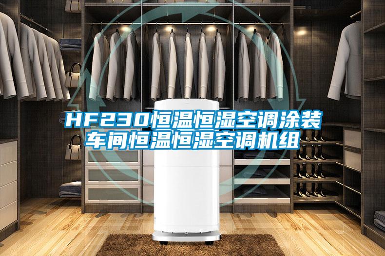 HF230恒温恒湿空调涂装车间恒温恒湿空调机组