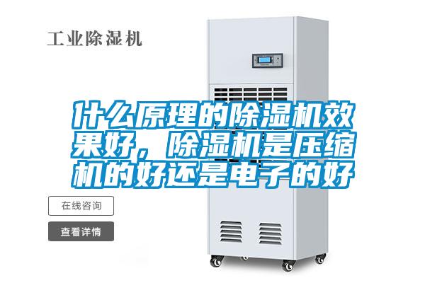 什么原理的除湿机效果好，除湿机是压缩机的好还是电子的好