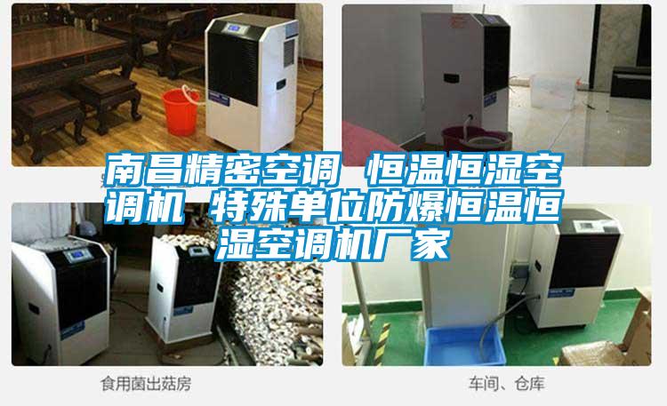 南昌精密空调 恒温恒湿空调机 特殊单位防爆恒温恒湿空调机厂家