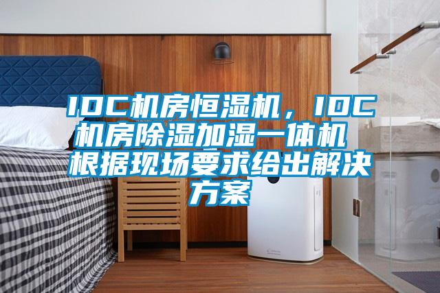 IDC机房恒湿机，IDC机房除湿加湿一体机 根据现场要求给出解决方案