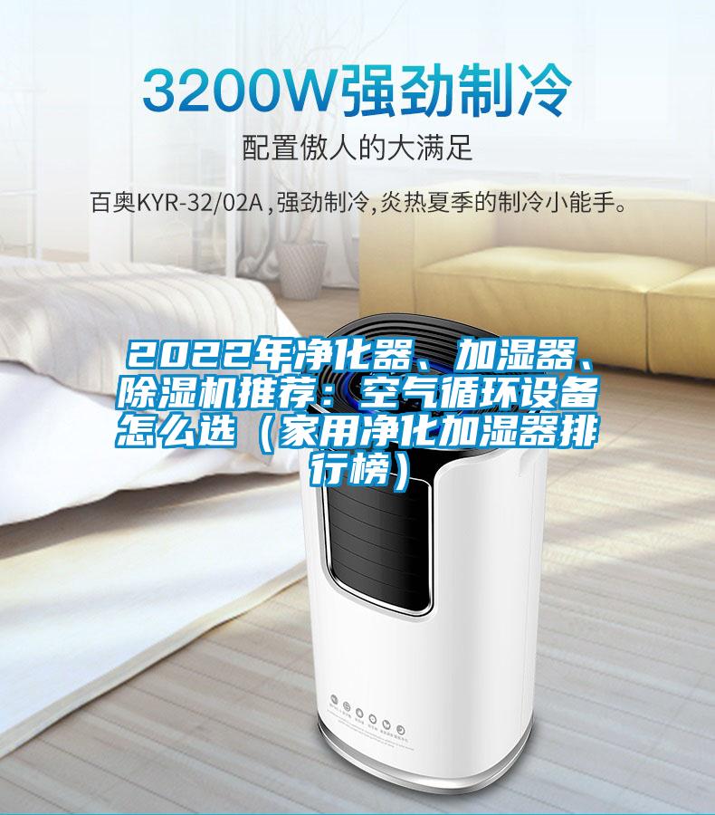 2022年净化器、加湿器、除湿机推荐：空气循环设备怎么?。矣镁换邮髋判邪瘢?/></p>
						    <p style=