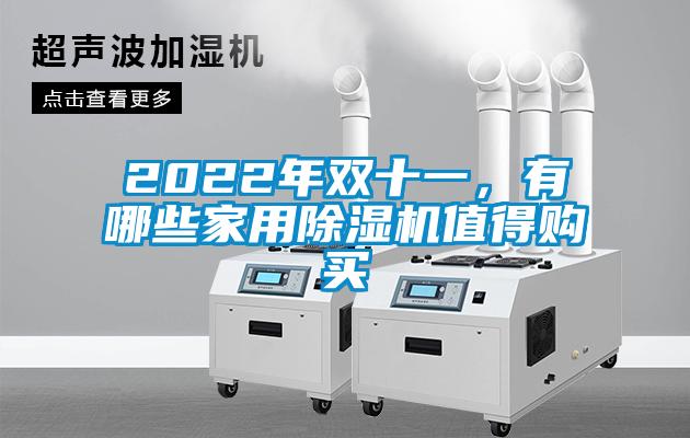 2022年双十一，有哪些家用除湿机值得购买