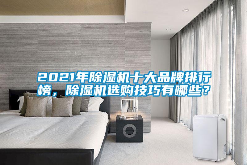 2021年除湿机十大品牌排行榜，除湿机选购技巧有哪些？