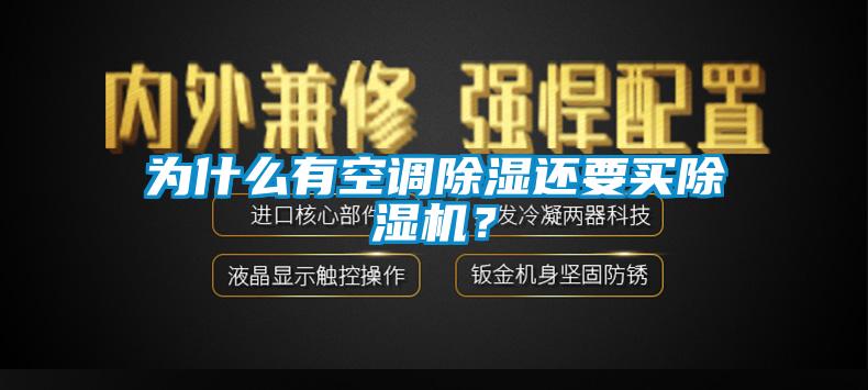 为什么有空调除湿还要买除湿机？