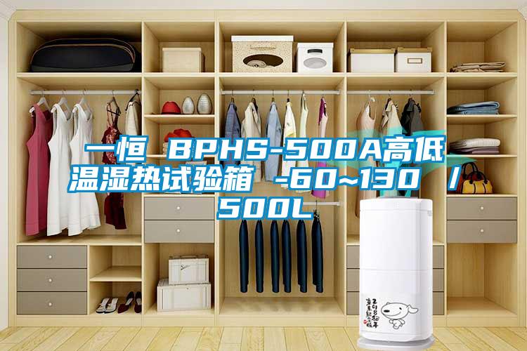 一恒 BPHS-500A高低温湿热试验箱 -60~130℃／500L